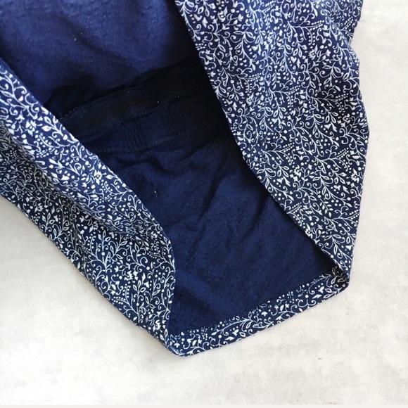 Vintage Esprit Halter Crop Top Boho Paisley - Picture 3 of 4